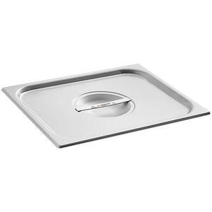 1/2 Size Solid Stainless Steel Steam Table / Hotel Pan Cover