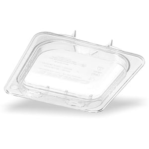 Camwear 1/6 Size Clear Polycarbonate FlipLid with Spoon Notch