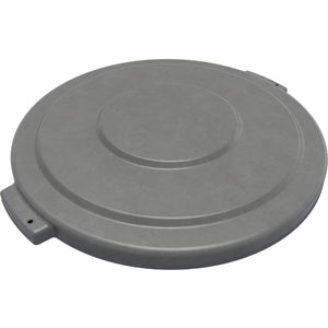 BRUTE 32 Gallon Gray Round Trash Can Lid