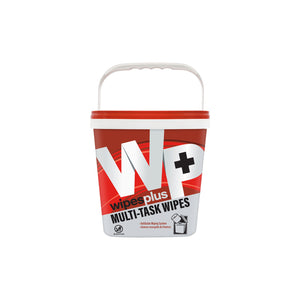 WipesPlus© Red Square Multi-Task Buckets & Red Lids