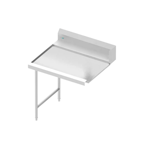 MESA DE SALIDA PARA LAVAVAJILLAS DE CAPOTA IZQUIERDA. ADCT 36L