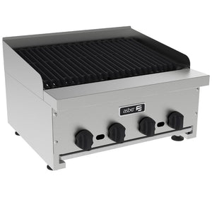 ASADOR A GAS CON SERCHA PERIMETRAL RADIANTE SNACK LINE. ASRB-24