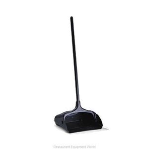 7 1/2" Lobby Broom with Black Flagged Bristles and 28" Handle