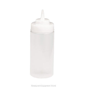 16 Oz. Clear Widemouth And Wide Cone Tip Squeeze Bottle With 63 Mm Opening - 12/Pack